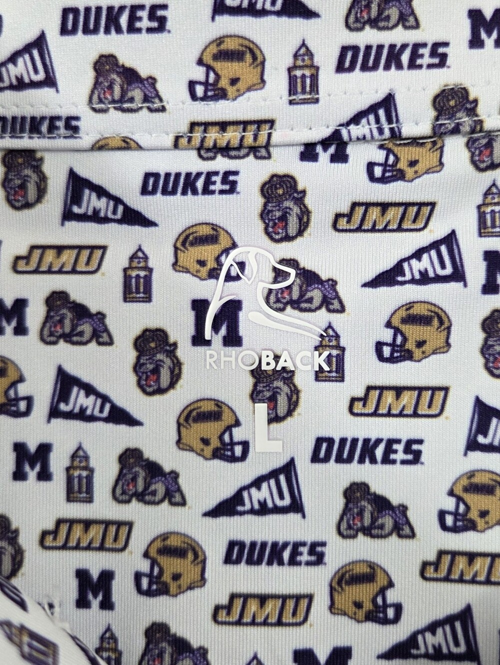 Rhoback JMU Dukes Polo Shirt - Picture 7 of 8